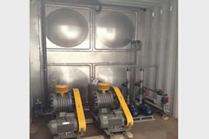 محطة معالجة مياه الصرف الصحي في حاويات، A+MBR