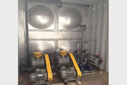 محطة معالجة مياه الصرف الصحي في حاويات، A+MBR